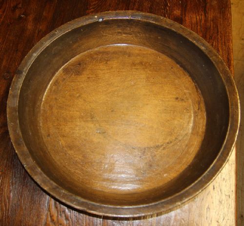 A WELSH SYCAMORE EARLY 19TH CENTURY DAIRY BOWL - ADDITIONAL PHOTO 2