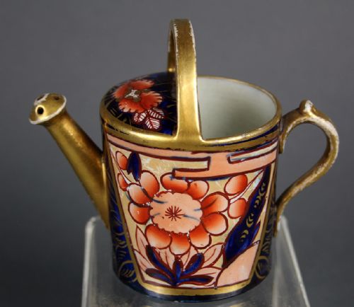 A MASON'S IRONSTONE MINIATURE WATERING CAN - ADDITIONAL PHOTO 2