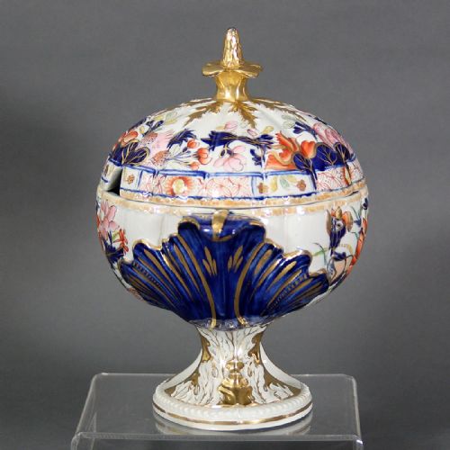 A MASON'S IRONSTONE CHINA TUREEN WATER LILY - ADDITIONAL PHOTO 2