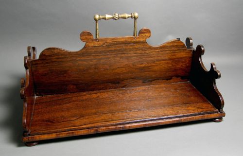 REGENCY ROSEWOOD BOOK CARRIER - ADDITIONAL PHOTO 1