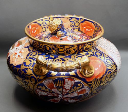 MASONS IRONSTONE CHINA POTPOURRI VASE - ADDITIONAL PHOTO 2