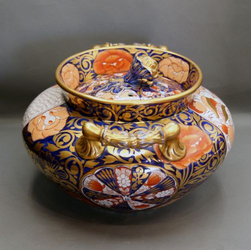 MASONS IRONSTONE CHINA POTPOURRI VASE - ADDITIONAL PHOTO 5