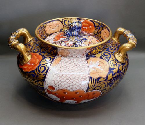 MASONS IRONSTONE CHINA POTPOURRI VASE - ADDITIONAL PHOTO 6