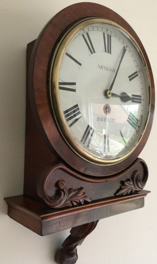 Fusee Bracket Clock, 19th Century, Lovely Example