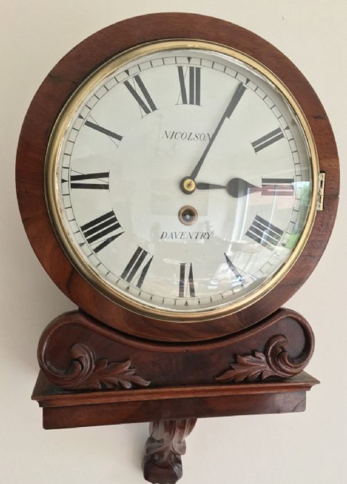 fig 1. Fusee Bracket Clock, 19th Century, Lovely Example