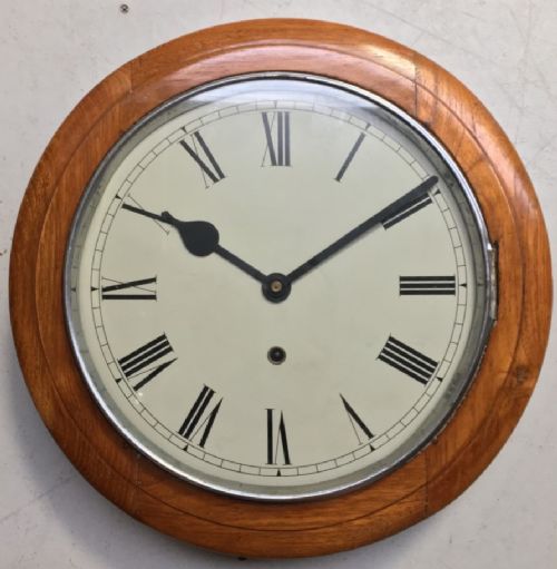 fig 1. Eight Day 12 Inch Dial Lovely Wall Clock