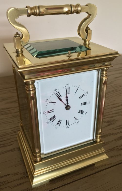 Large Fine Repeat Strike Carriage Clock