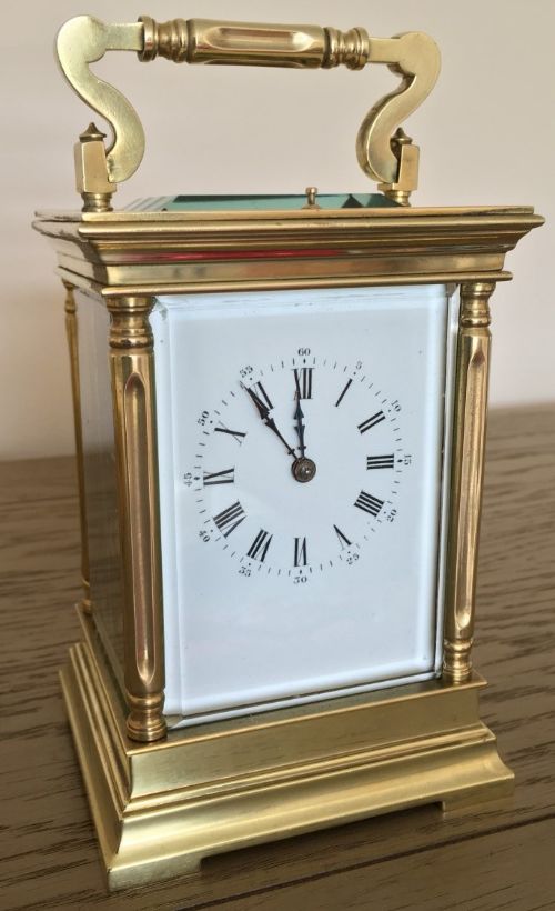 fig 1. Large Fine Repeat Strike Carriage Clock