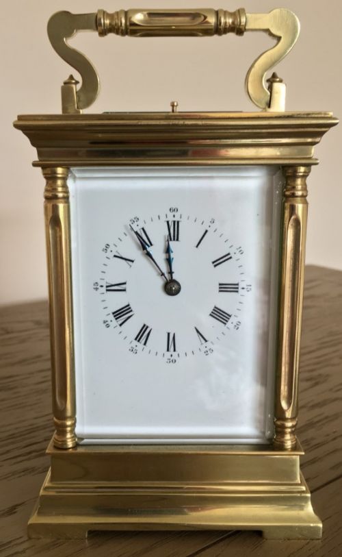 fig 2. Large Fine Repeat Strike Carriage Clock