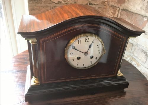 fig 1. Eight Day French Drum Movement Striking Clock, Lovely Piece