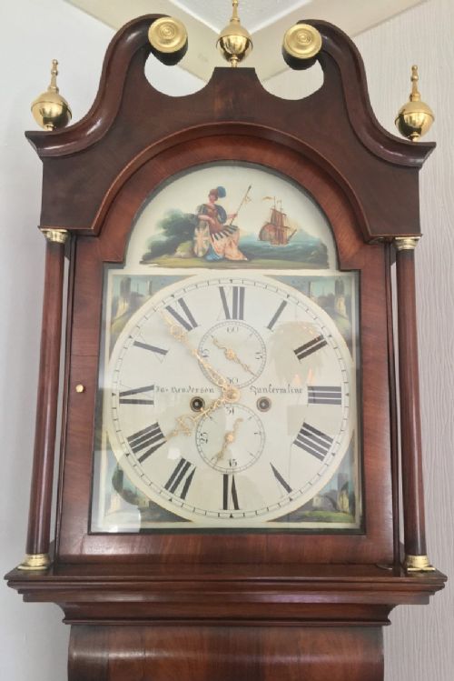 fig 3. Scottish Longcase Clock, Fantastic Condition