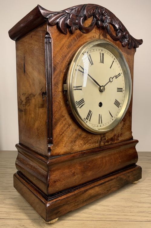 fig 1. Fusee Eight Day Small Bracket Clock