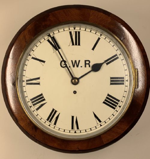 G.w.r Fusee Wall Clock of Historical Importance, Provenance