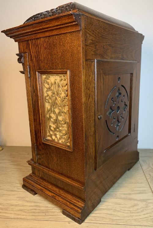 GOOD QUARTERSTRIKING LENZKIRCH BRACKET CLOCK VICTORIAN - ADDITIONAL PHOTO 7