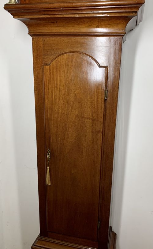 GEORGIAN LONGCASE CLOCK ROCKING SHIP AUTOMATON - ADDITIONAL PHOTO 10