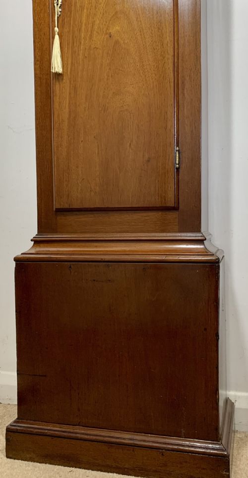 GEORGIAN LONGCASE CLOCK ROCKING SHIP AUTOMATON - ADDITIONAL PHOTO 11