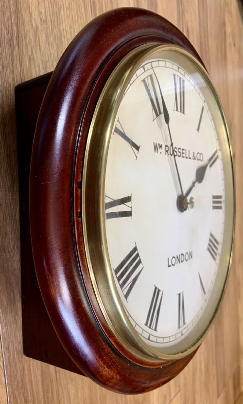 FUSEE DIAL WALL CLOCK CHAIN DRIVEN - ADDITIONAL PHOTO 6