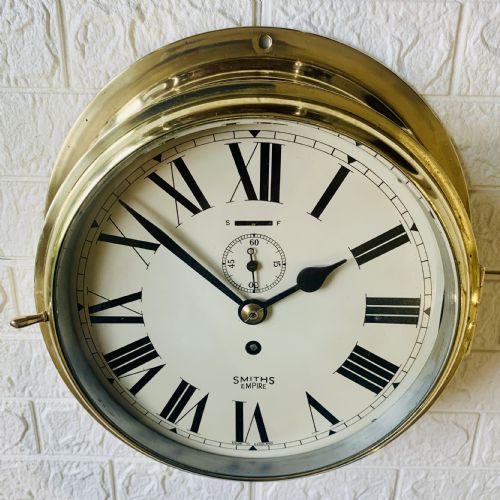 SMITHS EMPIRE SHIPS CLOCK STUNNING - ADDITIONAL PHOTO 2