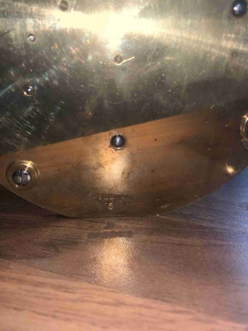 SHIPS FUSEE CLOCK RARE AMAZING CONDITION - ADDITIONAL PHOTO 9
