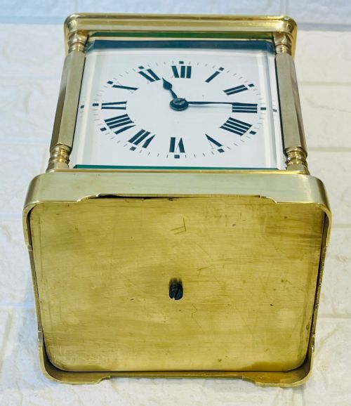 REPEAT STRIKING FRENCH CARRIAGE CLOCK STUNNING - ADDITIONAL PHOTO 10