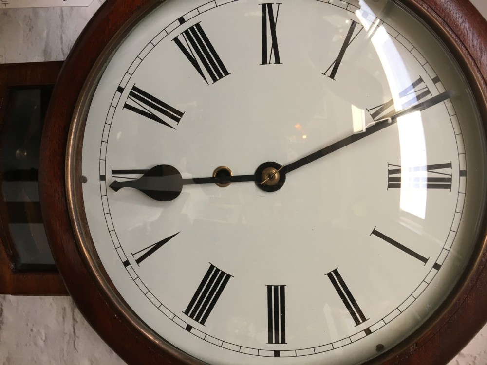 Eight Day Mini Fusee Wall Clock View IV