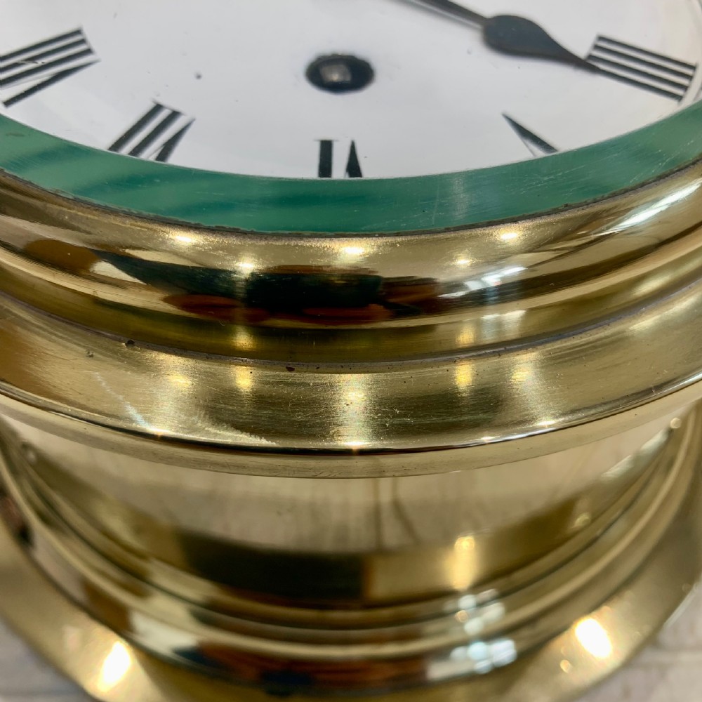 Ships Fusee Clock, Rare, Amazing Condition View II