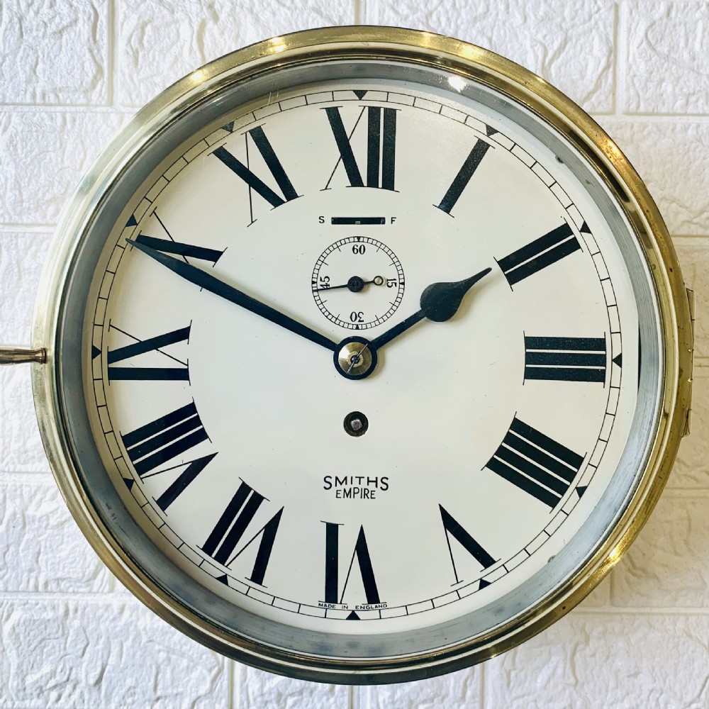 Smiths Empire Ships Clock, Stunning