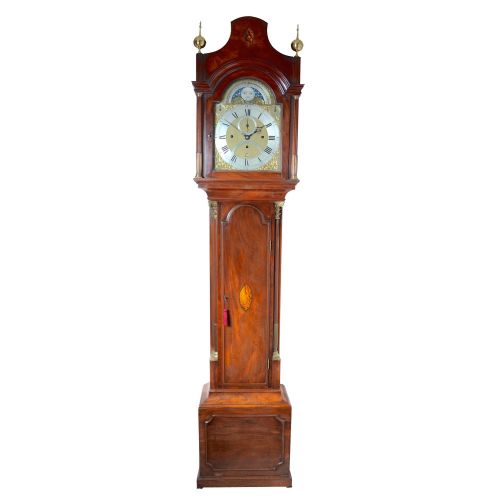 A Beautiful Georgian Mahogany Musical Longcase Clock by John Carter of London