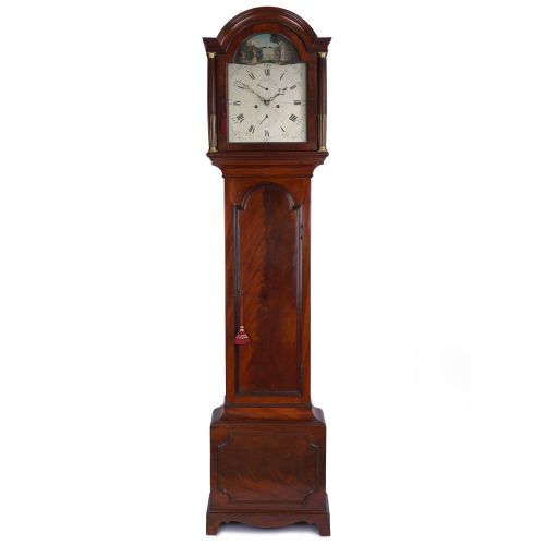 Shuttlecock & Windmill Automata Longcase Clock – Jonathan Morse – Southampton