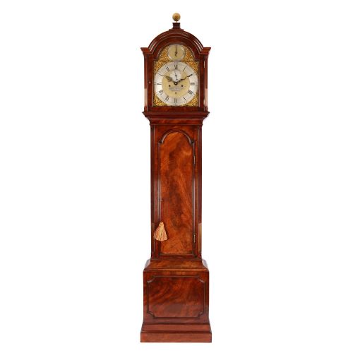 London Mahogany Longcase Clock by Stephen Henry