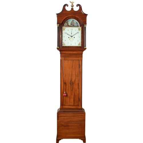 Rocking Ship Automata Longcase Clock – Joseph Westcott – Bristol