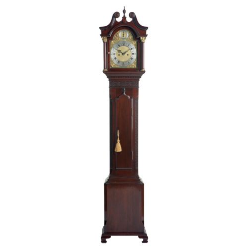 Miniature Mahogany Longcase Clock – Wakefield – Manchester