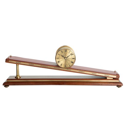 Interesting & Unusual Inclined Plane Clock – Dent – London