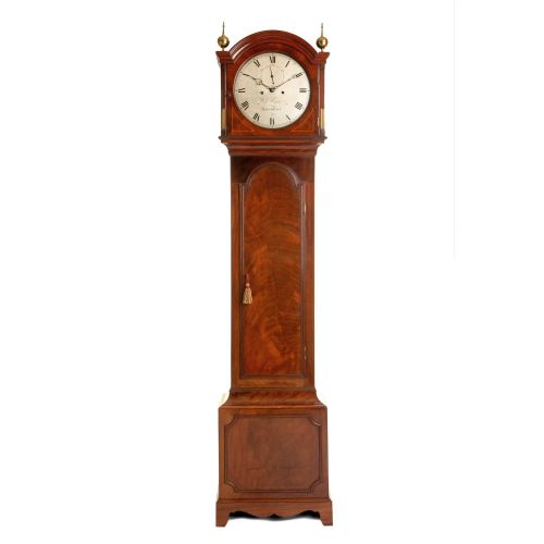 Mahogany Striking Longcase Clock – William Carter of Salisbury