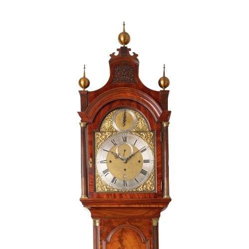 fig 1. QUARTER CHIMING LONGCASE CLOCK – JOHN ELLICOTT – LONDON