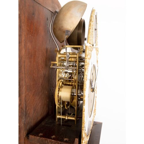 fig 4. QUARTER CHIMING LONGCASE CLOCK – JOHN ELLICOTT – LONDON