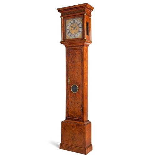 fig 2. ENGLISH WALNUT LONGCASE CLOCK – MATTHEW VINES – LONDON