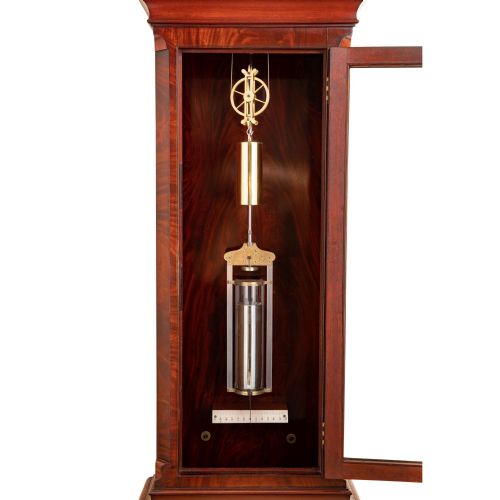 fig 2. A STUNNING SKELETONISED REGULATOR LONGCASE CLOCK – HENNESSY – SWANSEA