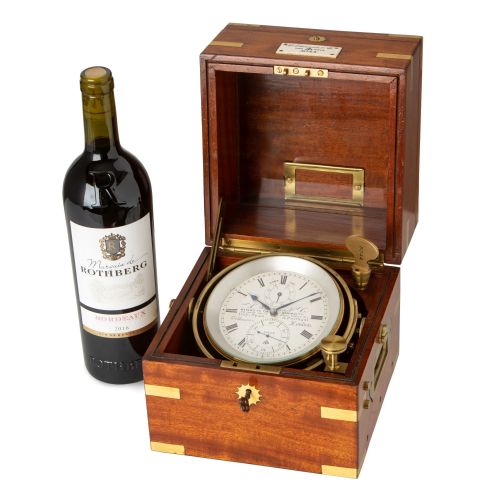 fig 1. ASMUS JOHANNSEN & CO. LONDON SHIPS CHRONOMETER No. 5044