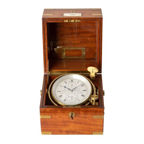 fig 2. ASMUS JOHANNSEN & CO. LONDON SHIPS CHRONOMETER No. 5044
