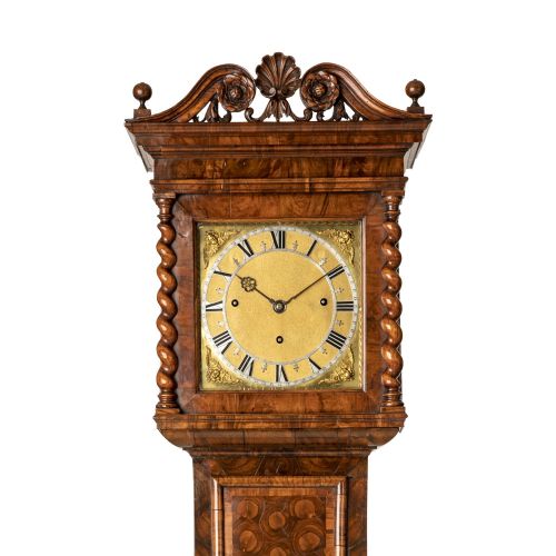 fig 1. A BEAUTIFUL DOUBLE SIX GRANDE SONNERIE LONGCASE CLOCK – JOSEPH KNIBB - LONDON