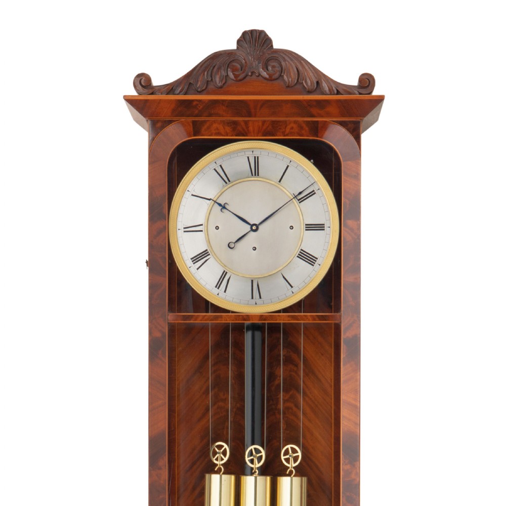 GRAND SONNERIE VIENNESE WALL REGULATOR OF THE HIGHEST QUALITY View II