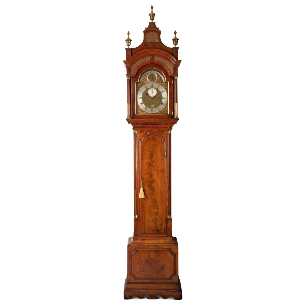 QUARTER CHIMING LONGCASE CLOCK – EARDLEY NORTON – LONDON – No.1165