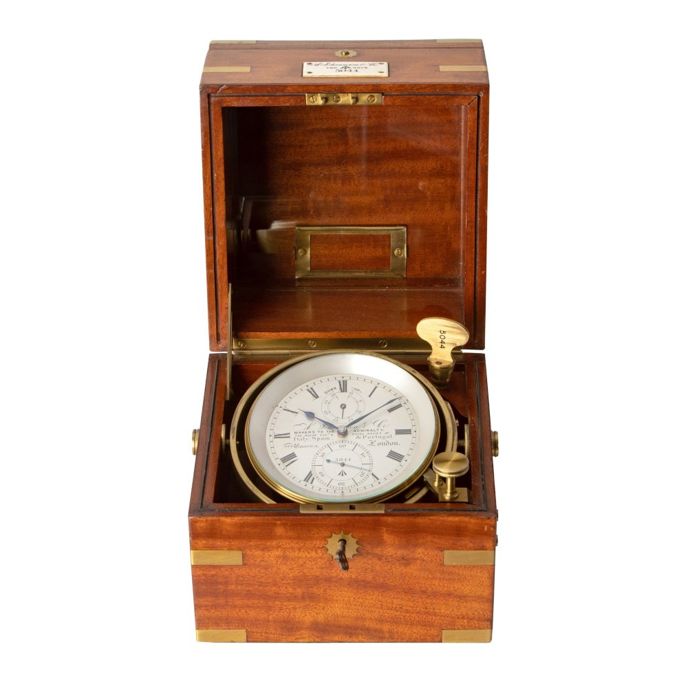 ASMUS JOHANNSEN & CO. LONDON SHIPS CHRONOMETER No. 5044