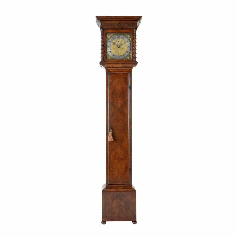 STUNNING WALNUT LONGCASE CLOCK – EDWARD EAST