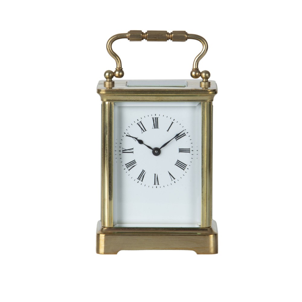 A FINE TIMEPIECE CARRIAGE CLOCK