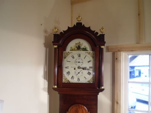 Clock Grandfather Loncase Clock C1825