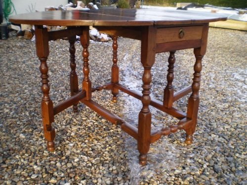 Table Dining Queen Anne Cottage Gateleg C1700