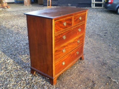 Chest of Drawers Edwardian Mahogany