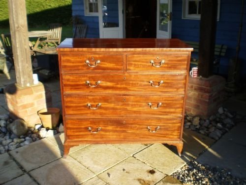 Chest of Drawers George III Mahogany C 1790